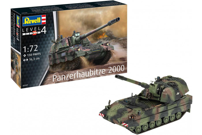 Plastic ModelKit military 03347 - Panzerhaubitze 2000 (1:72)