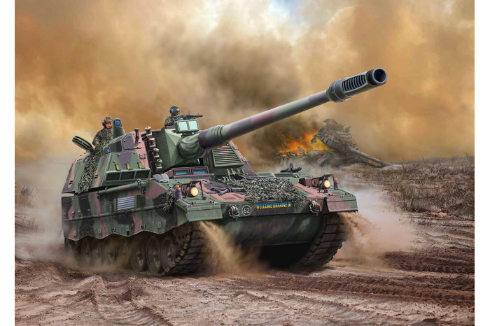 Plastic ModelKit military 03347 - Panzerhaubitze 2000 (1:72)