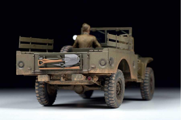 Model kit military 3664 - Dodge WC-52 (1:35)