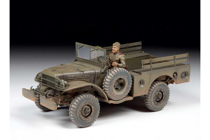 Model kit military 3664 - Dodge WC-52 (1:35)