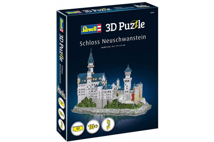 3D Puzzle REVELL 00205 - Neuschwanstein Castle