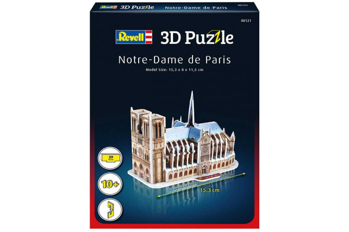3D Puzzle REVELL 00121 - Notre-Dame de Paris