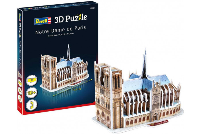 3D Puzzle REVELL 00121 - Notre-Dame de Paris