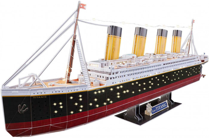 3D Puzzle REVELL 00154 - RMS Titanic (LED Edition)
