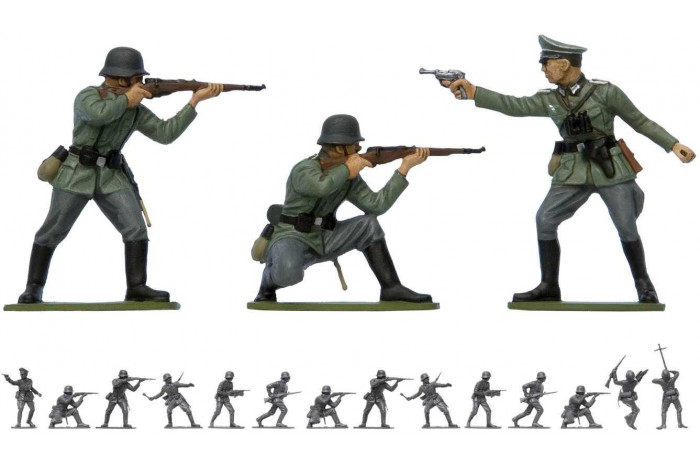 Classic Kit VINTAGE figurky A02702V - WIWII German Infantry (1:32)