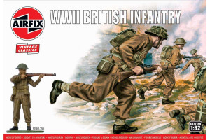 Classic Kit VINTAGE figurky A02718V - WWII British Infantry (1:32)