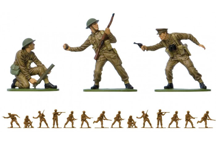 Classic Kit VINTAGE figurky A02718V - WWII British Infantry (1:32)
