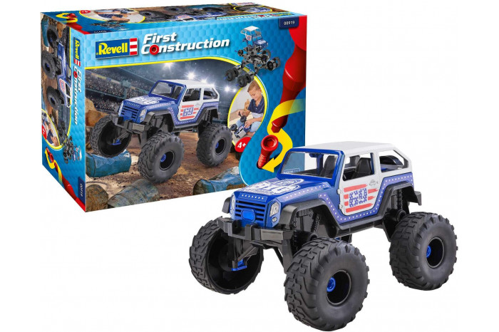 First Construction auto 00919 - Monster Truck (1:20)