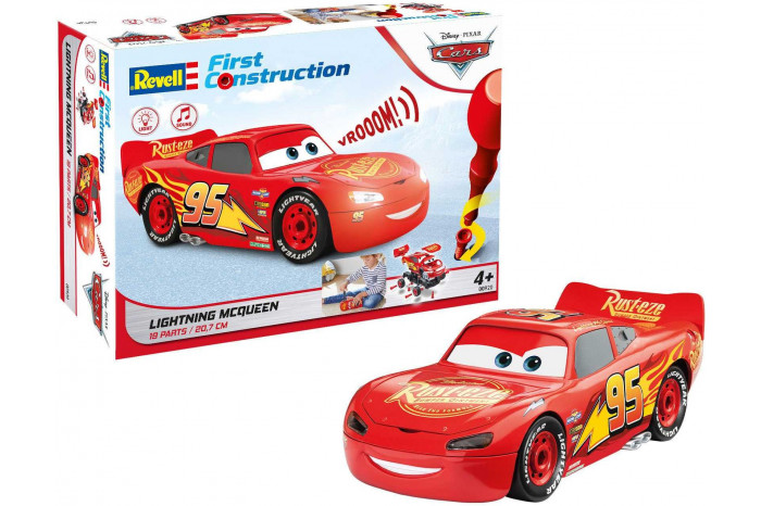 First Construction auto 00920 - Lightning McQueen (světelné a zvukové efekty) (1:20)