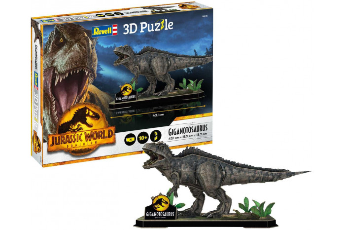 3D Puzzle REVELL 00240 - Jurassic World - Giganotosaurus