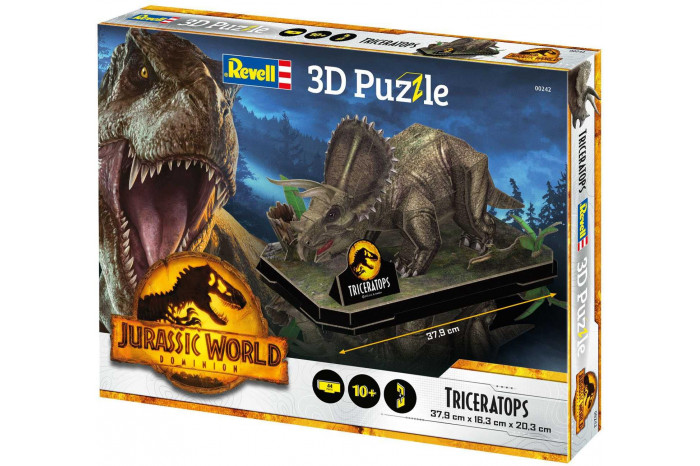 3D Puzzle REVELL 00242 - Jurassic World - Triceratops