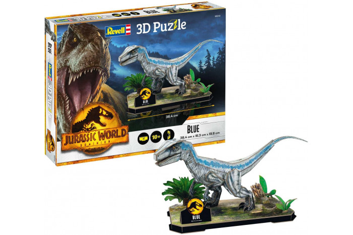 3D Puzzle REVELL 00243 - Jurassic World - Blue
