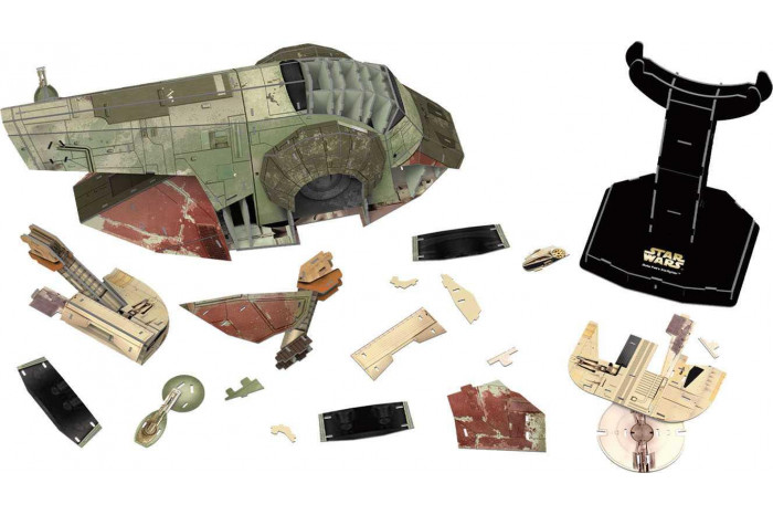 3D Puzzle REVELL 00320 - The Mandalorian: BOBA FETT'S GUNSHIP™ (1:60)