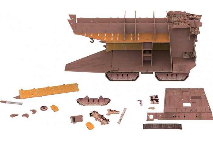 3D Puzzle REVELL 00324 - The Mandalorian: SANDCRAWLER ™ (1:78)