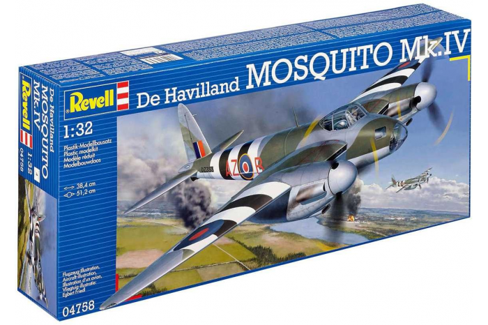 Plastic ModelKit letadlo 04758 - Mosquito Mk. IV (1:32)