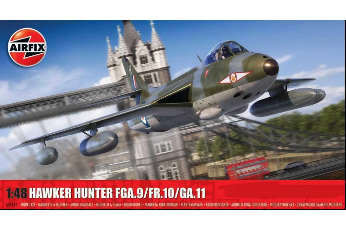 Classic Kit letadlo A09192 - Hawker Hunter FGA.9/FR.10/GA.11 (1:48)