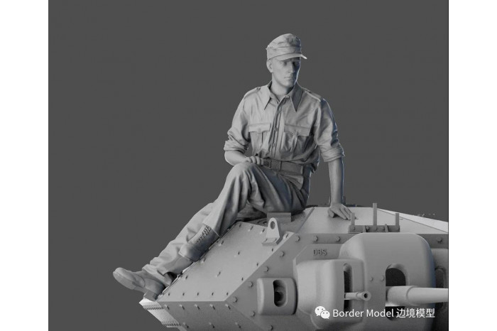 BRITISH Cruiser Tank MK.VI & GERMAN Pzkpfw.MK V746(e) (1:35) - 015