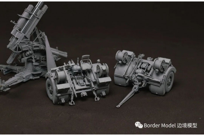 German 88mm Gun flak36 W/6 anti-aircraft artillery crew members (1:35) - 013