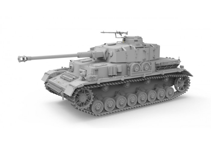 Pz.Kpfw.IV Ausf. J Early/Mid & Railway Flatbed Ommr (1:35) - 025