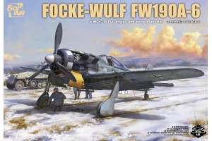 Focke-Wulf Fw-190A-6 w/Wgr. 21 & Full engine and weapons interior (1:35) - 003