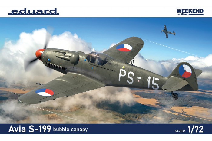 S-199 bubble canopy (1:72) - 7471