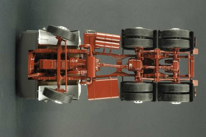 Model Kit truck 0756 - MAN 26.321 FORMEL SIX (1:24)