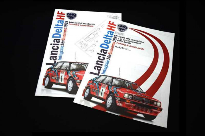 Model Kit auto 4712 - Lancia Delta HF Integrale Sanremo 1989 (1:12)