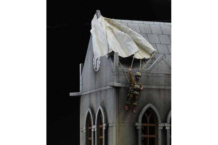 Model Kit diorama 6199 - Battle of Normandy: Saint-Mere-Église 6 June 1944 (1:72)