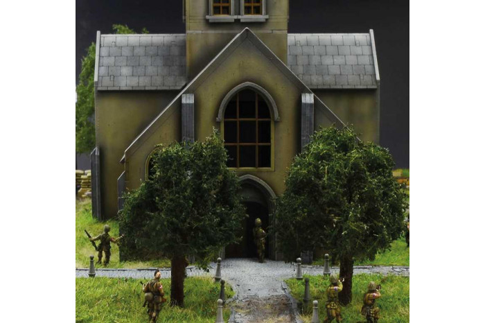 Model Kit diorama 6199 - Battle of Normandy: Saint-Mere-Église 6 June 1944 (1:72)