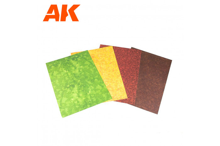 Punching Leaves Sheets Set - 8147