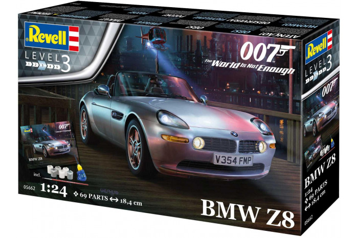 Gift-Set James Bond 05662 - "The World Is Not Enough" BMW Z8 (1:24)