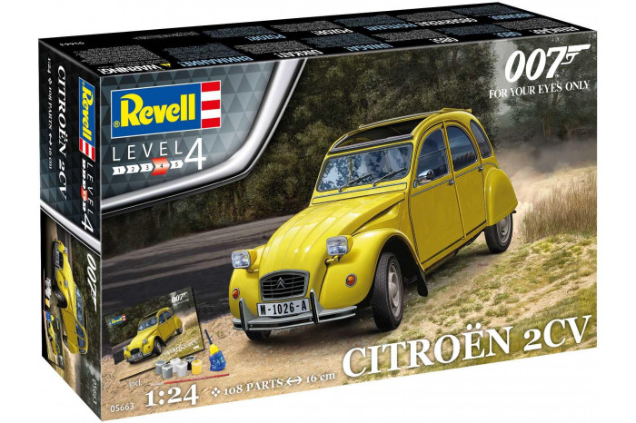 Gift-Set James Bond 05663 - "For Your Eyes Only" Citroen 2 CV (1:24)