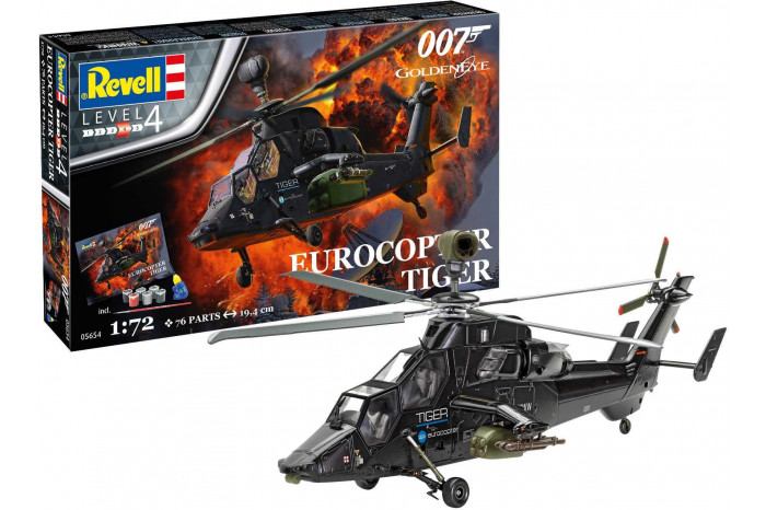 Gift-Set James Bond 05654 - "Golden Eye" Eurocopter Tiger (1:72)