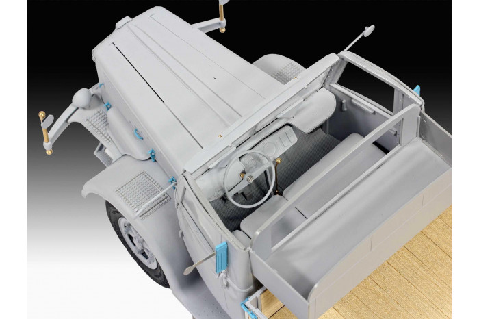 Gift-Set auto 07580 - Büssing 8000 S 13 with Trailer "Platinum Edition" (1:24)