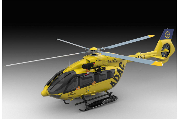 Plastic ModelKit vrtulník 04969 - H145 "ADAC/REGA" (1:32)