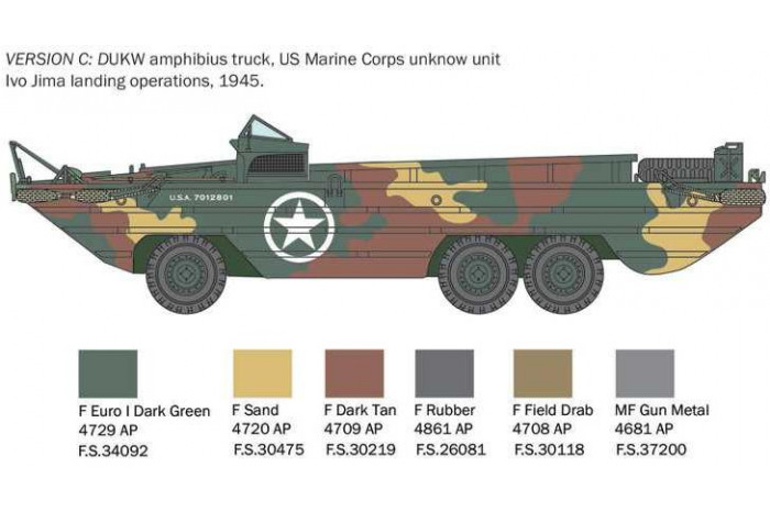 Model Kit military 6392 - DUKW (1:35)