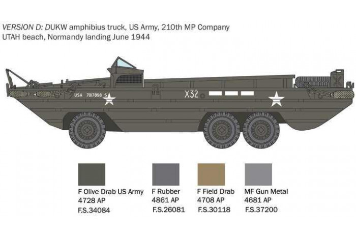 Model Kit military 6392 - DUKW (1:35)