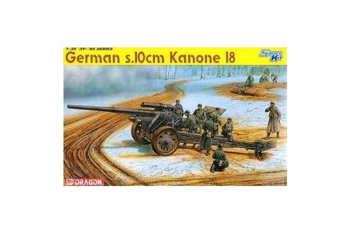 Model Kit military 6411 - GERMAN s 10cm KANONE 18 (1:35)
