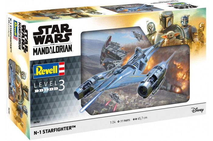 Plastic ModelKit SW 06787 - The Mandalorian: N1 Starfighter (1.24)