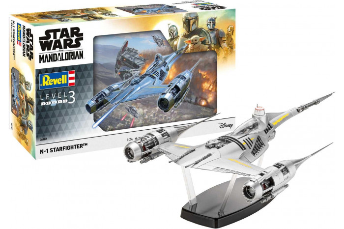 Plastic ModelKit SW 06787 - The Mandalorian: N1 Starfighter (1.24)