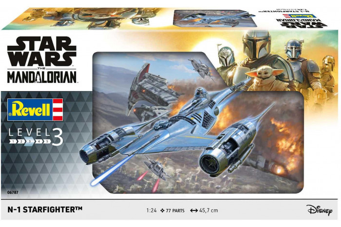 Plastic ModelKit SW 06787 - The Mandalorian: N1 Starfighter (1.24)