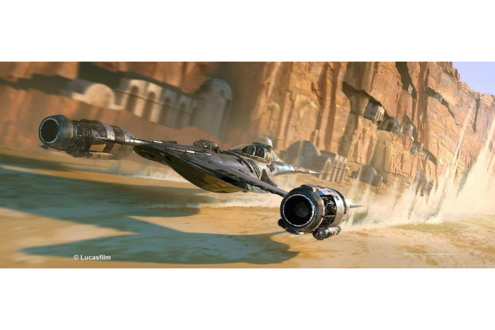 Plastic ModelKit SW 06787 - The Mandalorian: N1 Starfighter (1.24)