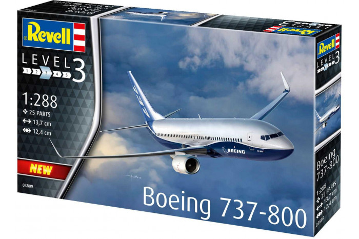 ModelSet letadlo 63809 - Boeing 737-800 (1:288)