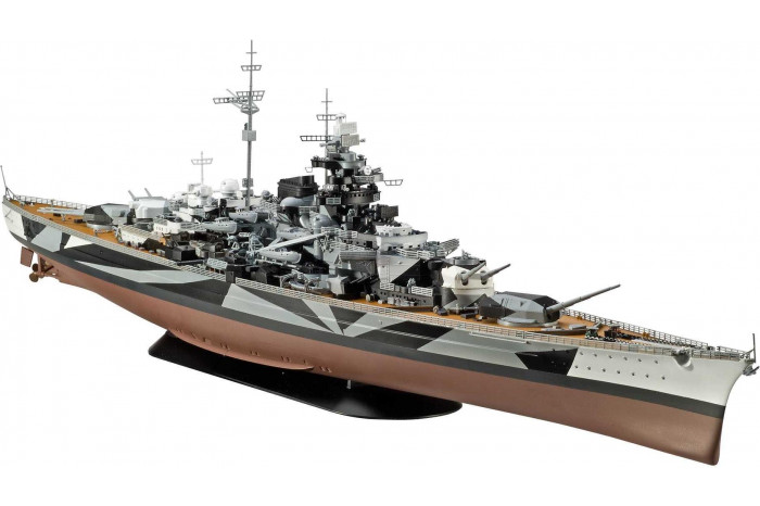 Plastic ModelKit loď 05096 - German Battleship WWII TIRPITZ (1:350)