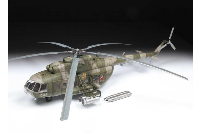 Model Kit vrtulník 4828 - MIL-Mi-8MT (1:48)