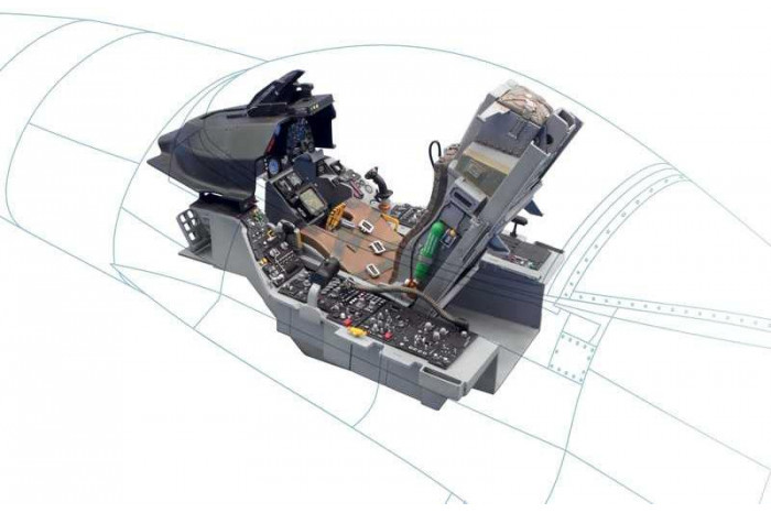 Model Kit kokpit 2990 - F-16 Cockpit (1:12)