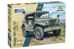 Model Kit military 0228 - Dodge WC56 Command Car (1:35)