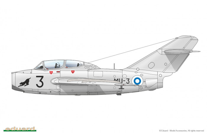 UTI MiG-15 (1:72) - 7055