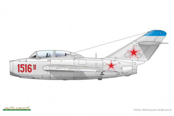 UTI MiG-15 (1:72) - 7055