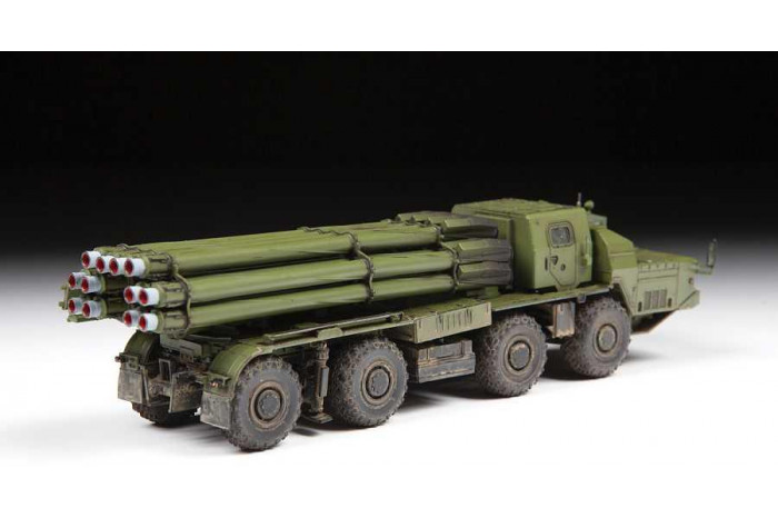 Model kit military 5072 - Multiple Rocket launch system "SMERCH" (1:72)